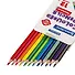 Карандаши цветные Brauberg, Premium, 12 цветов с мягким грифелем 3,3 мм - 1