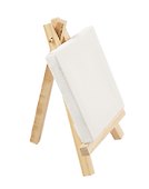 Холст на мольберте 15x15 см, белый, Art idea - 2
