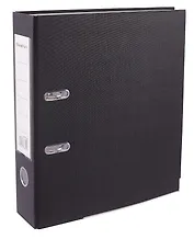 Папка архивная 70мм А4 черн."мрамор", картон, металл.окант., GoodMark