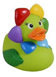 Игрушка для ванной, уточка резиновая FUNNY DUCKS "Уточка Цветик-семицветик" (1857)