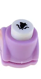 Фигурный дырокол колокольчик (481014) (d 1см) (3,5х3х3см) (блистер)