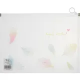 Папка на молнии А4 "Feathers"