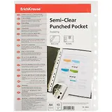 Файлы, 10 штук, Erich Krause, А4