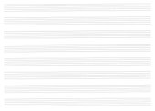 Тетрадь для нот «Love music» 16 листов, А4 - Listoff - 1