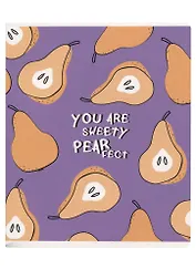 Тетрадь в клетку Be Smart, "Fruits. Груши", 48 листов