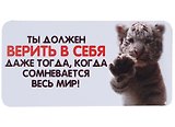 КАЗБАЕВ Магнит Цитаты, 11х5,5см, Ц037