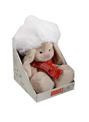 Мягкая игрушка Зайка Ми в белом берете (18 см) (SidS-124)