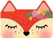 Открытка Конверт для денег С Днем рождения! Лиса [РА224-0039]