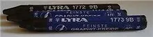 Мелок графитный акварельн. LYRA GRAPHITE мягкость 6В L5630106