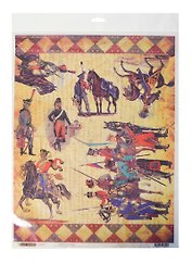 Рисовая бумага для декупажа Кавалеристы (28,2х38,4см) (25 г/м) (упаковка)