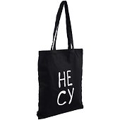 Сумка-шоппер НеСу черная, текстиль 40см.*35см. - 1