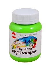 Акрил художественный 100 мл лиственная зеленая