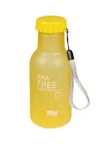 Бутылочка цветная с ремешком матовая (350 мл)