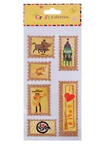 Наклейки пробка  Испания, микс