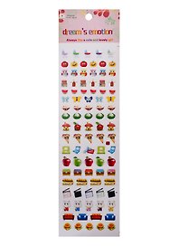 Наклейки PVC Мечты, микс GF-009-013