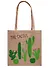 Сумка джутовая S Кактусы (30х30х18) (12-Eline-5-S) - 0