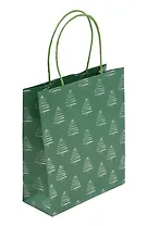 Пакет А5 25,5*21*10 "Елочки" НГ, крафт