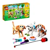 LEGO Creator 3in1: Очаровательные собаки, 475 деталей (31137)