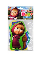 Мягкие пазлы Baby Puzzle Маша и Медведь Волк (VT1106-17) (2+)