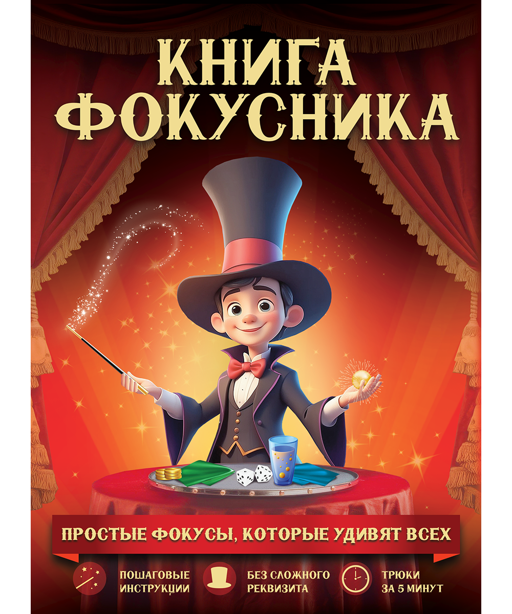 Обложка книги «Книга фокусника»