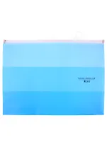 Папка на молнии А4 "Four colors" с расширением, ассорти