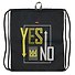 Мешок для сменной обуви "YES NO" 41*49см - 1