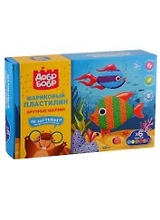 Шариковый пластилин ДобрБобр Крупные шарики (6 цв.) НШКНЗ6