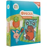 Набор для творчества LORI Фреска. Картина из песка. Союзмультфильм Винни-Пух