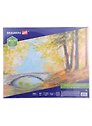Холст на картоне 40*50см грунтованный, 100% хлопок, мелкое зерно, BRAUBERG ART CLASSIC