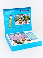 Интерактивные книги и говорящий карандаш Букмарк. Мини-комплект Букмарк: Говорящий карандаш и книга "Зооркестр"