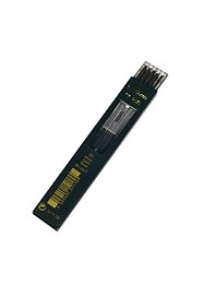 Грифели ч/гр 10шт 2,0мм, для цанговых карандашей F ТК9071,Faber-Castell