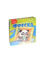 Кп-004 Фреска Картина из песка Крошка панда (+ рамка) (LORI) (набор д/творч.) (4+)