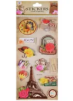 Наклейки 3D Париж 2, 2510-6