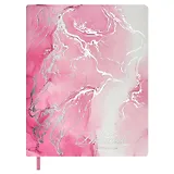 Дневник школьный Феникс+, "Розовый мрамор"
