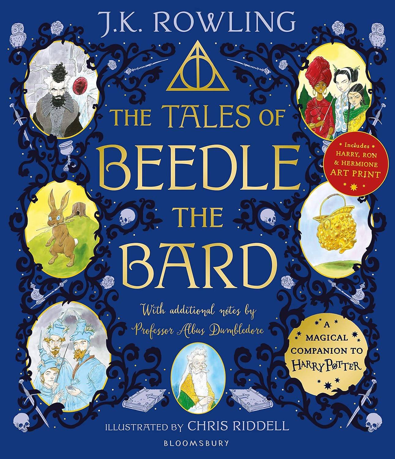 Обложка книги «The Tales of Beedle the Bard»
