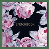 Альбом для рисования (170*170) 40л. Be Smart Bloom мягкий переплет, розовый, склейка 120 г/м2