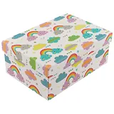 Подарочная коробка «Rainbow clouds», 23 х 16 см