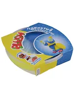 Набор для творчества, Пластилин пушистый ТМ PLUSH синий + желтый, 160гр.