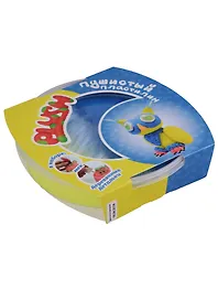 Набор для творчества, Пластилин пушистый ТМ PLUSH синий + желтый, 160гр.