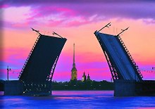 Пазл «Санкт-Петербург Дворцовый мост» 560 элементов