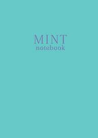 Mint notebook. Тетрадь (А4, 40 л., клетка-стандарт)