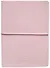 Ежедневник дат. 2026г. А5 176л 140x200 мм "Candy" розовый, иск.кожа, мягк.переплет, блинт.тиснение, резинка, цвет.обрез, скругл.углы - 1