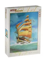 Пазл Step puzzle 1500 эл. 850*580 Парусник 83047