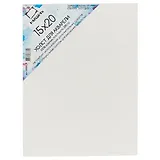 Холст для акварели на картоне, 15 х 20 см