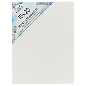 Холст для акварели на картоне, 15 х 20 см