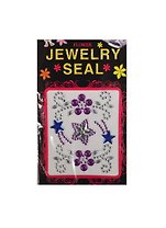 Стразы отдельные на пленке Jewelry Seal (1461-2/24) (сирен. и синие звезды)