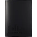 Папка 2кольца А4 "MEGAPOLIS" 24мм, пластик, черный, Erich Krause