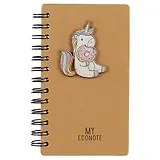 Записная книжка «My econote. Единорог с пончиком», 200 страниц