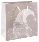 Пакет А5 17*17*7,5 "Гномик" НГ, бум.мат.ламинат