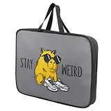 Папка для тетрадей А4+ "Чудная капибара" 34,5*26*7см, полиэстер